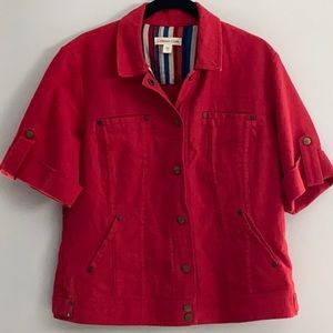 Coldwater Creek short sleeve jacket